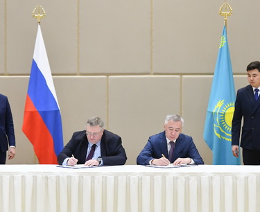 哈萨克斯坦和俄罗斯同意增加铁路运输量