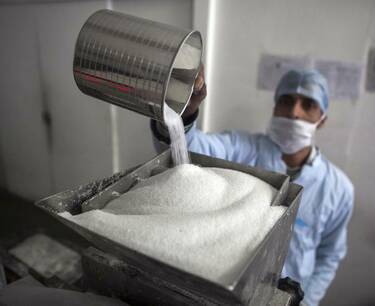 Raw sugar futures rose to highest level in 12 years