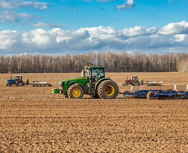 Preparation for spring sowing in the Kaluga region