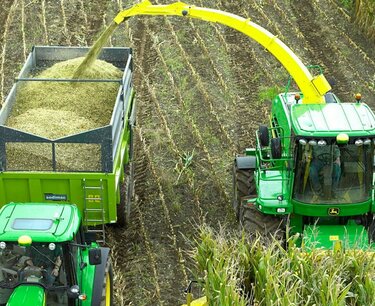 Corn harvesting has begun in the Stavropol Territory