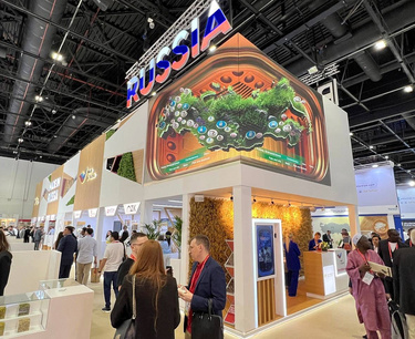 "俄罗斯制造商在迪拜Gulfood展览会上征服波斯湾国家市场"